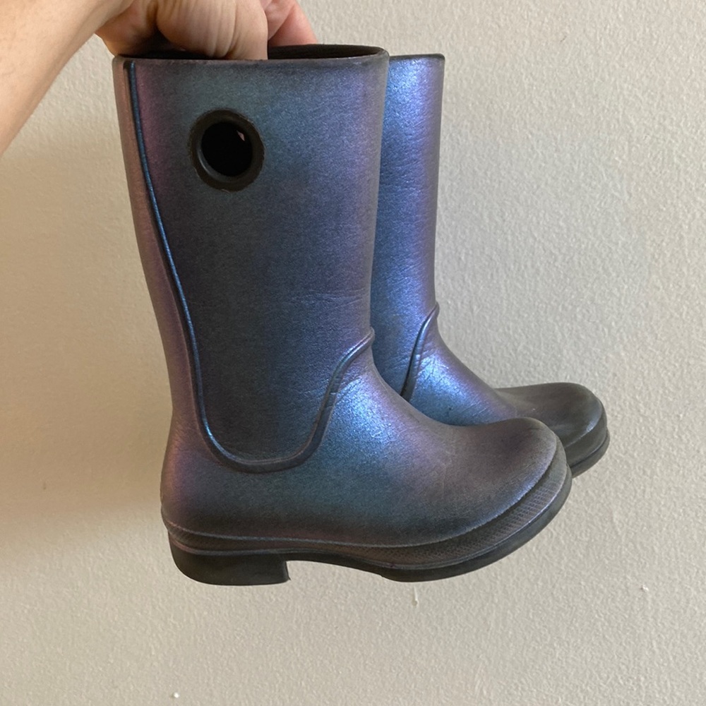 Crocs rain boots girls size 10